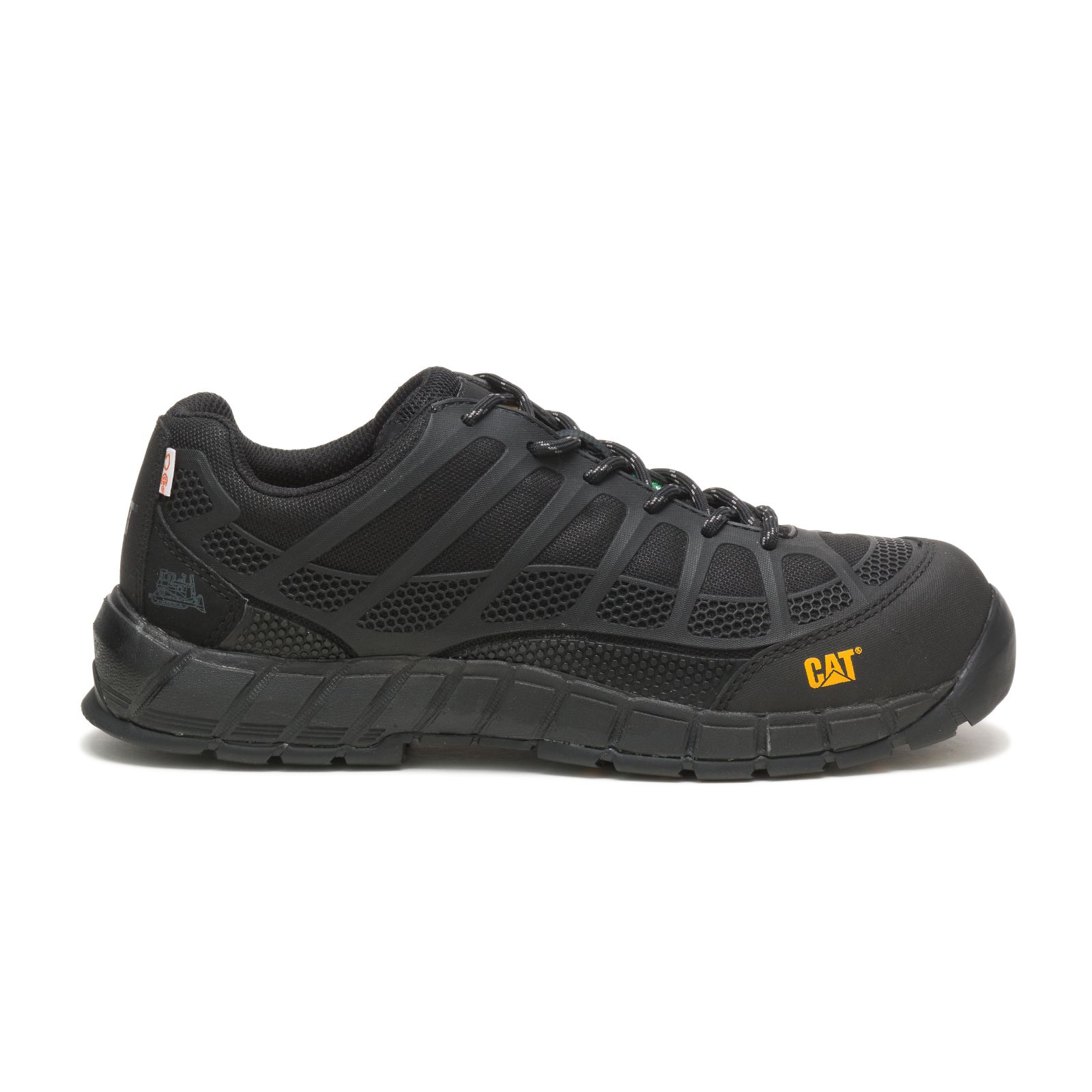 Caterpillar Streamline Csa Shoe (Composite Toe, Non Metallic) Philippines - Mens Trainers - Black 58296VEKP